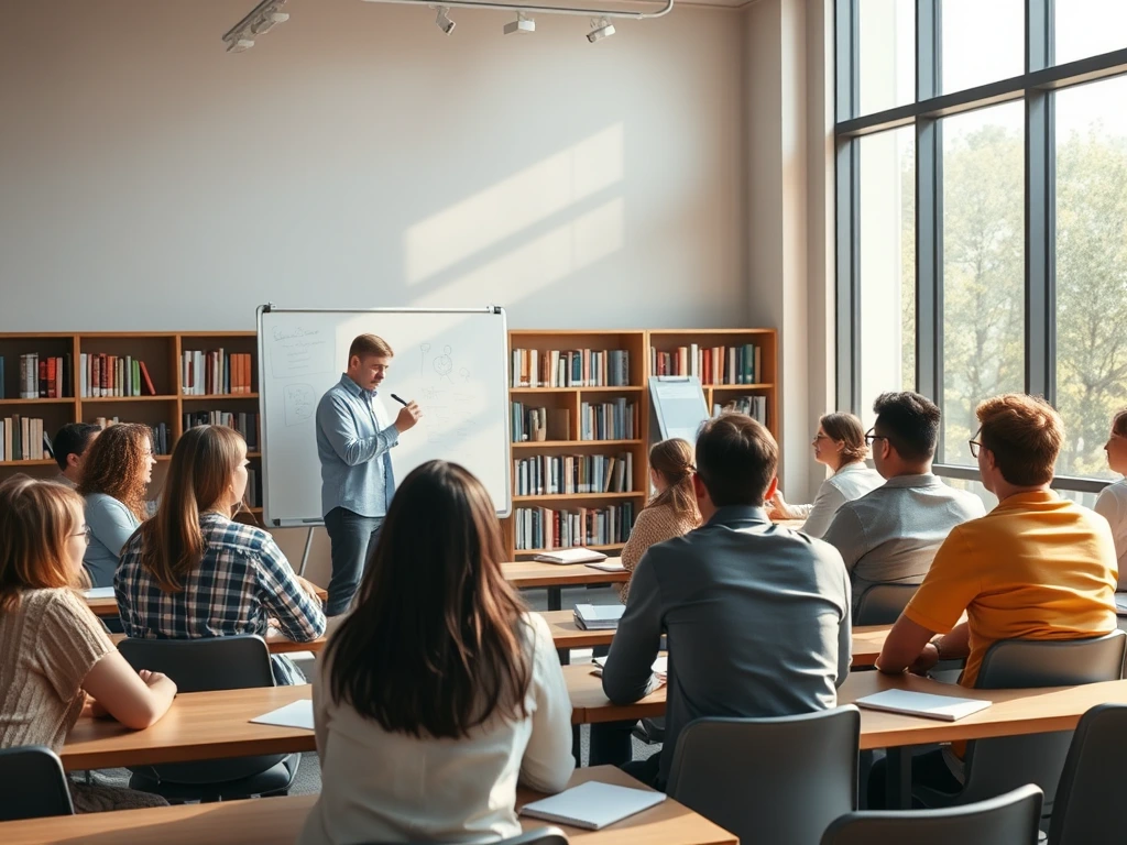 Imagem de sala de aula